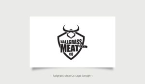 Logo Design by Sketchweb for Tallgrass Meat Co | Design #15039812