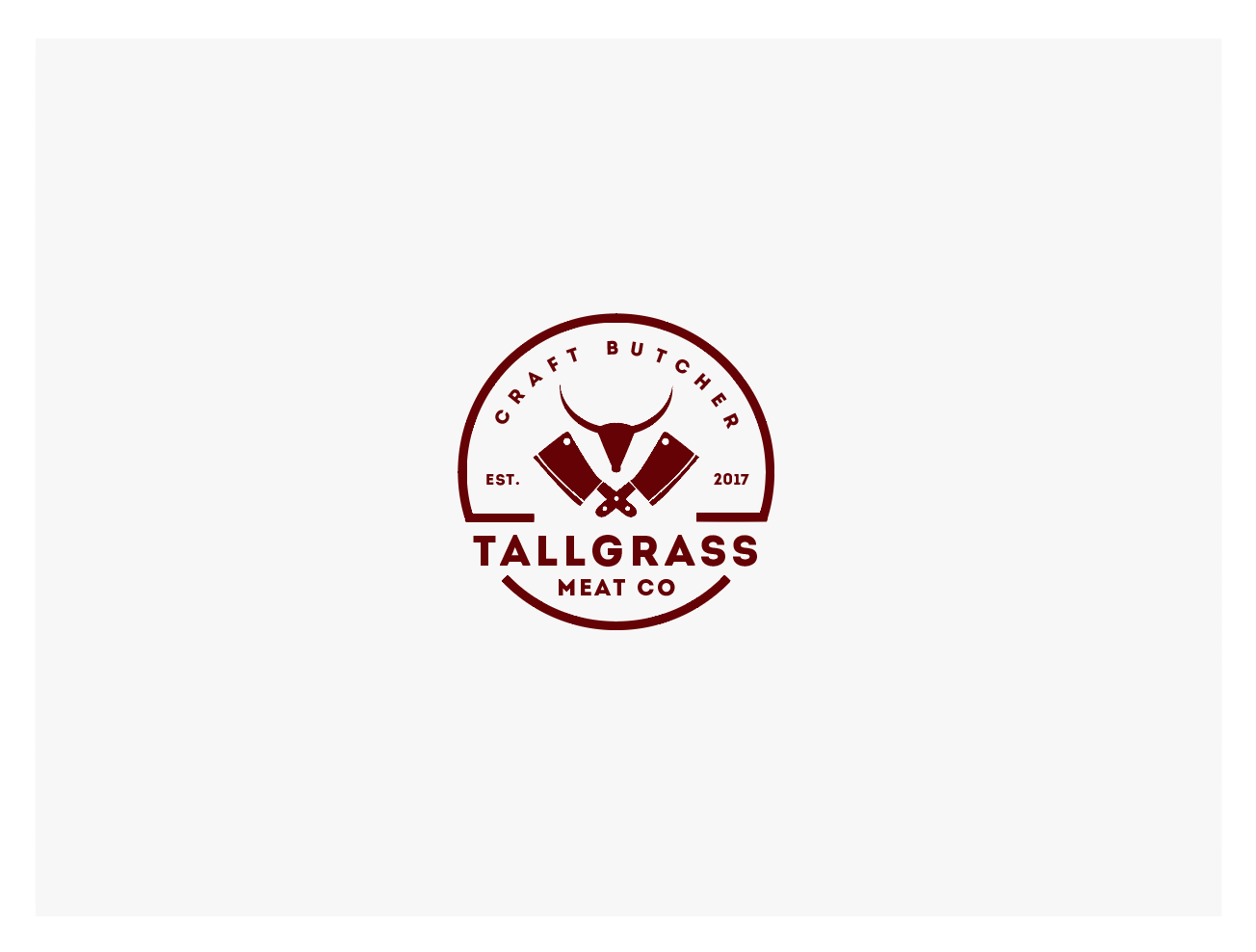 Logo Design by wonderland for Tallgrass Meat Co | Design #15039243