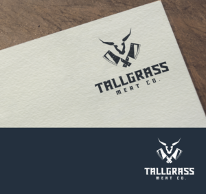 Logo Design by Pixel Desert for Tallgrass Meat Co | Design: #15048717