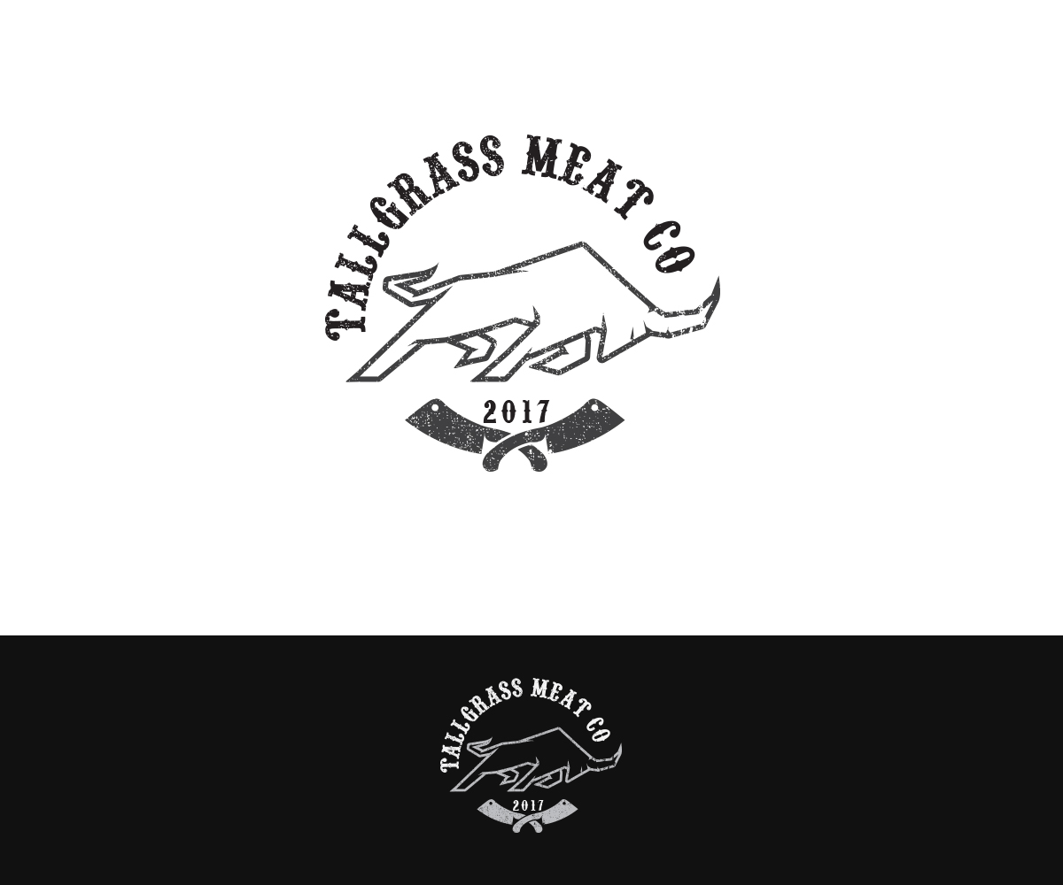 Logo Design by benito for Tallgrass Meat Co | Design #15044696