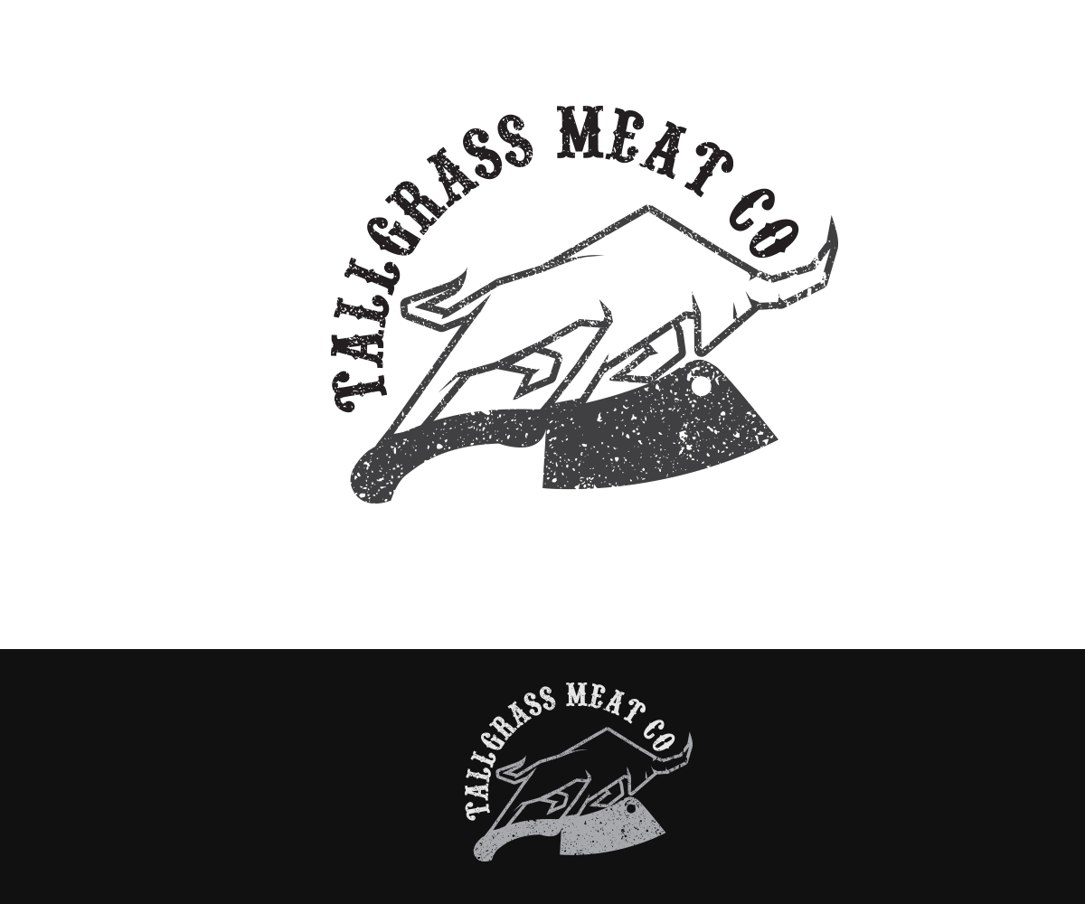 Logo Design by benito for Tallgrass Meat Co | Design #15054728