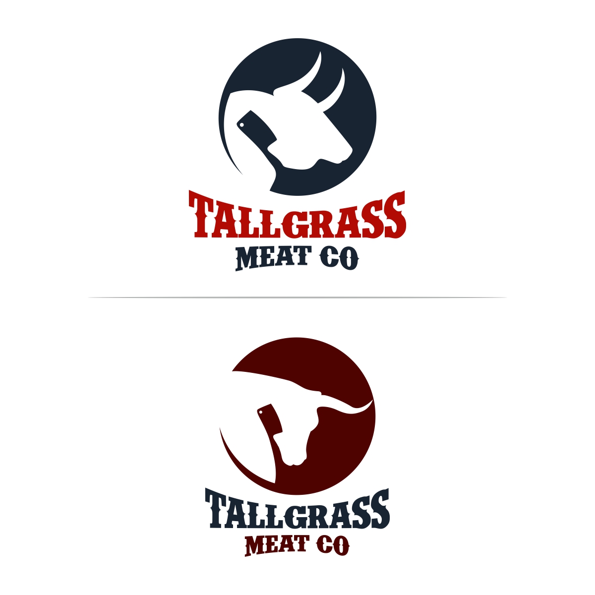 Logo Design by e-graphics for Tallgrass Meat Co | Design #15052972