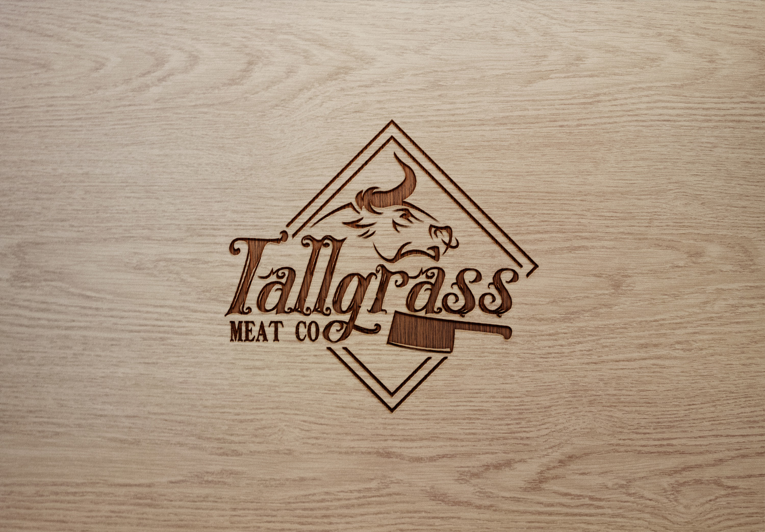 Logo Design by e-graphics for Tallgrass Meat Co | Design #15054486