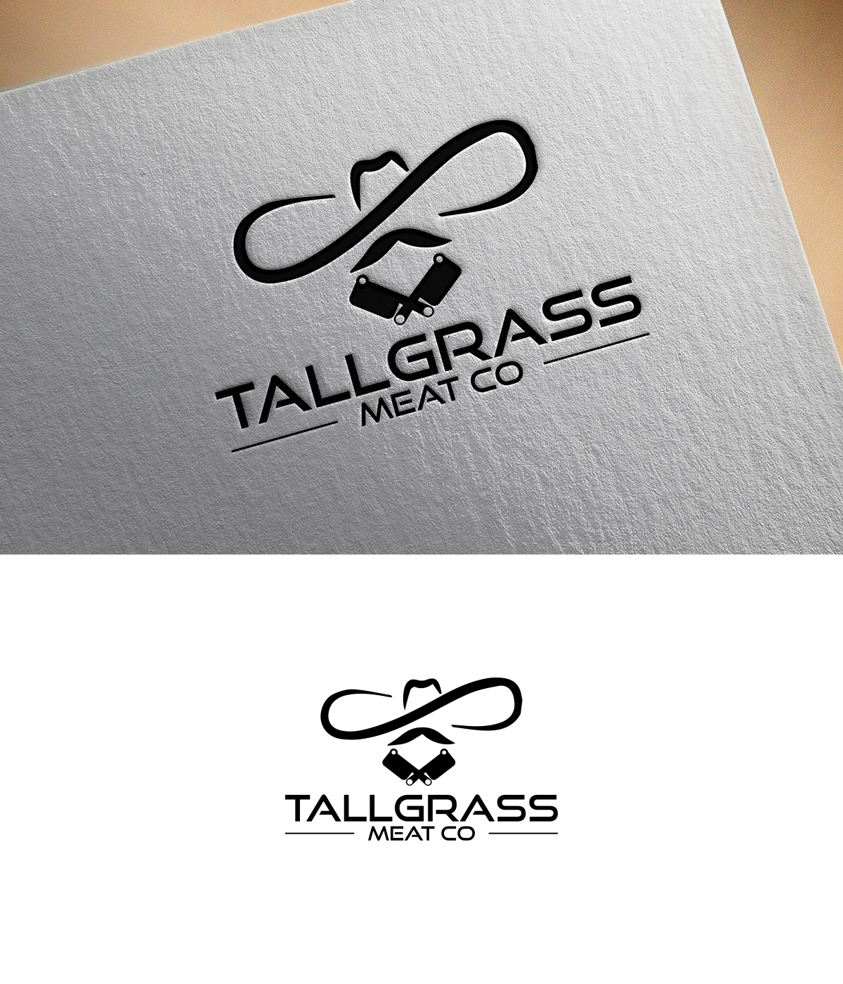 Logo Design by supercreative for Tallgrass Meat Co | Design #15056342
