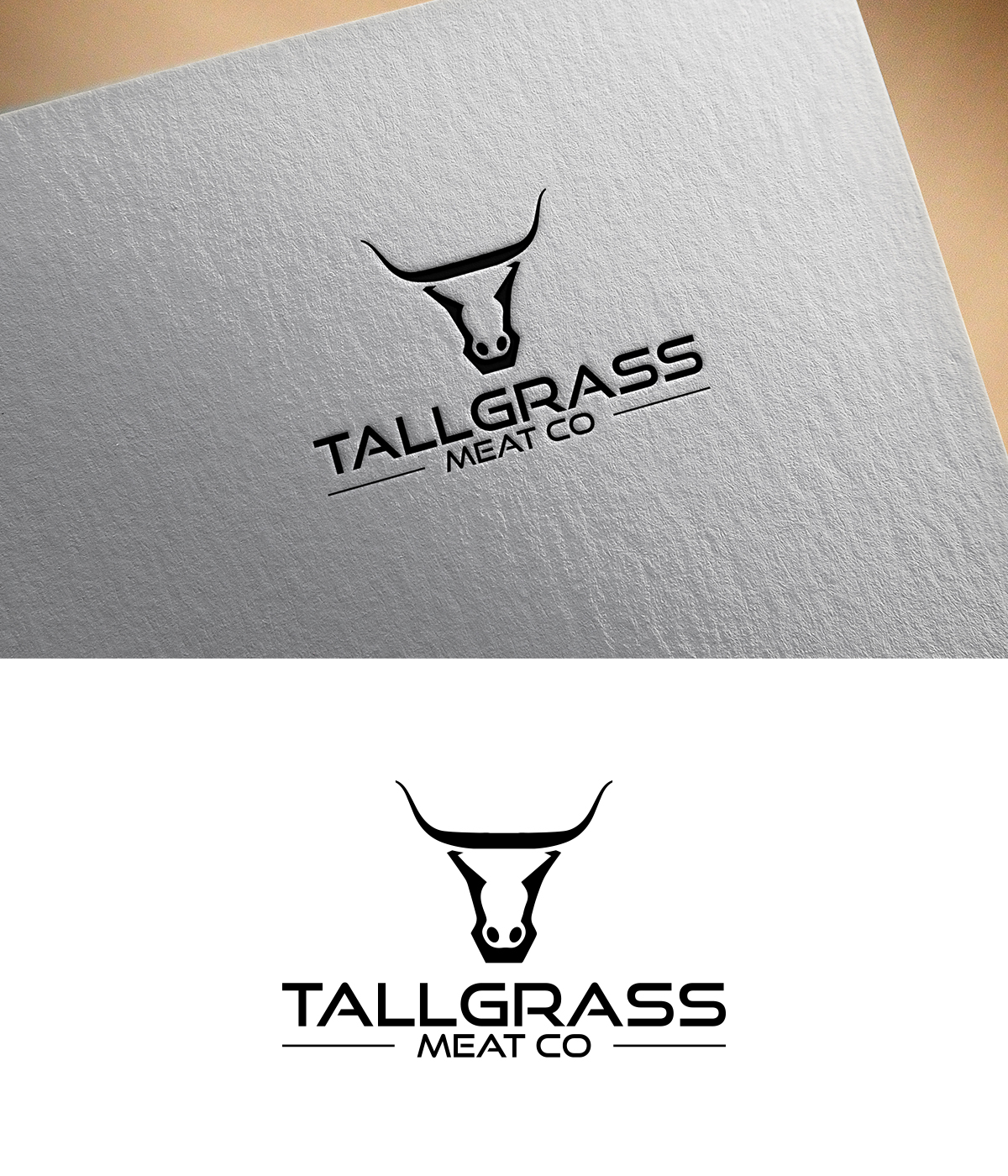 Logo Design by supercreative for Tallgrass Meat Co | Design #15056343