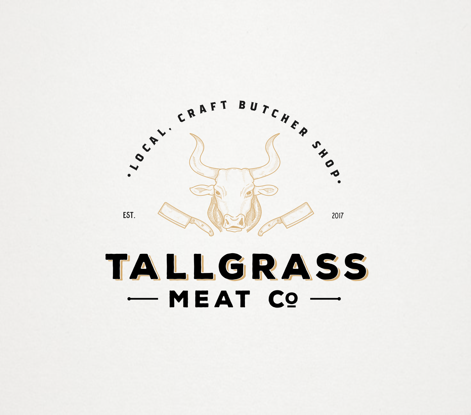 Logo Design by Ankit Bhattarai for Tallgrass Meat Co | Design #15045537
