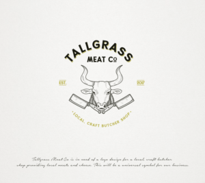 Logo Design by Ankit Bhattarai for Tallgrass Meat Co | Design: #15056211