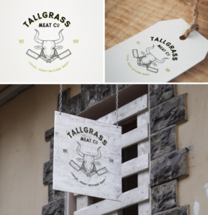 Logo Design by Ankit Bhattarai for Tallgrass Meat Co | Design: #15056212
