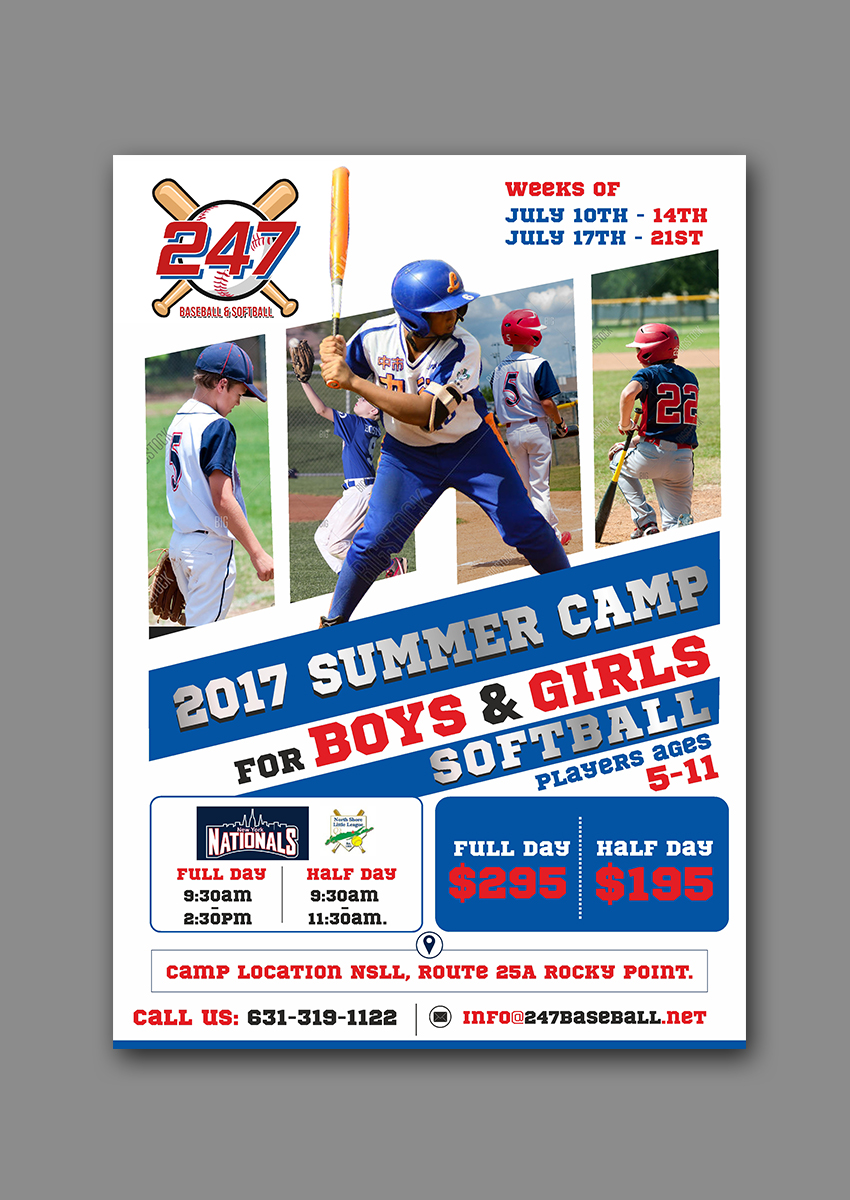 feminine bold flyer design for a company by ecorokerz design softball flyer design