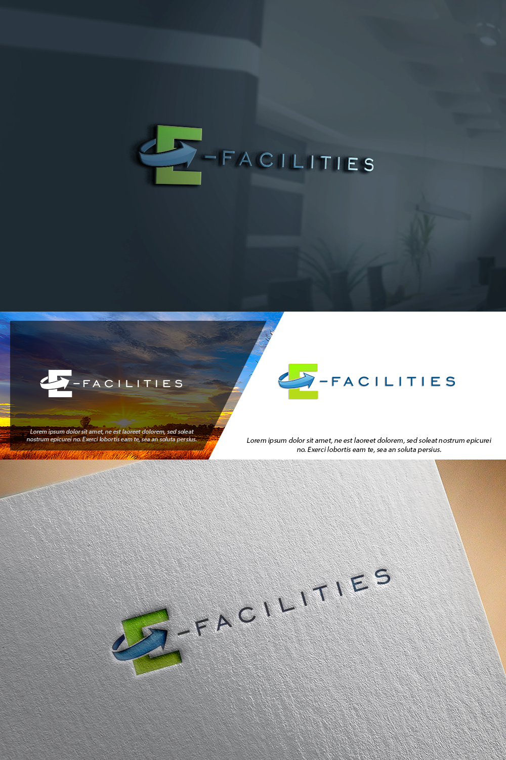 Logo-Design von damian für e-facilities | Design #15037741