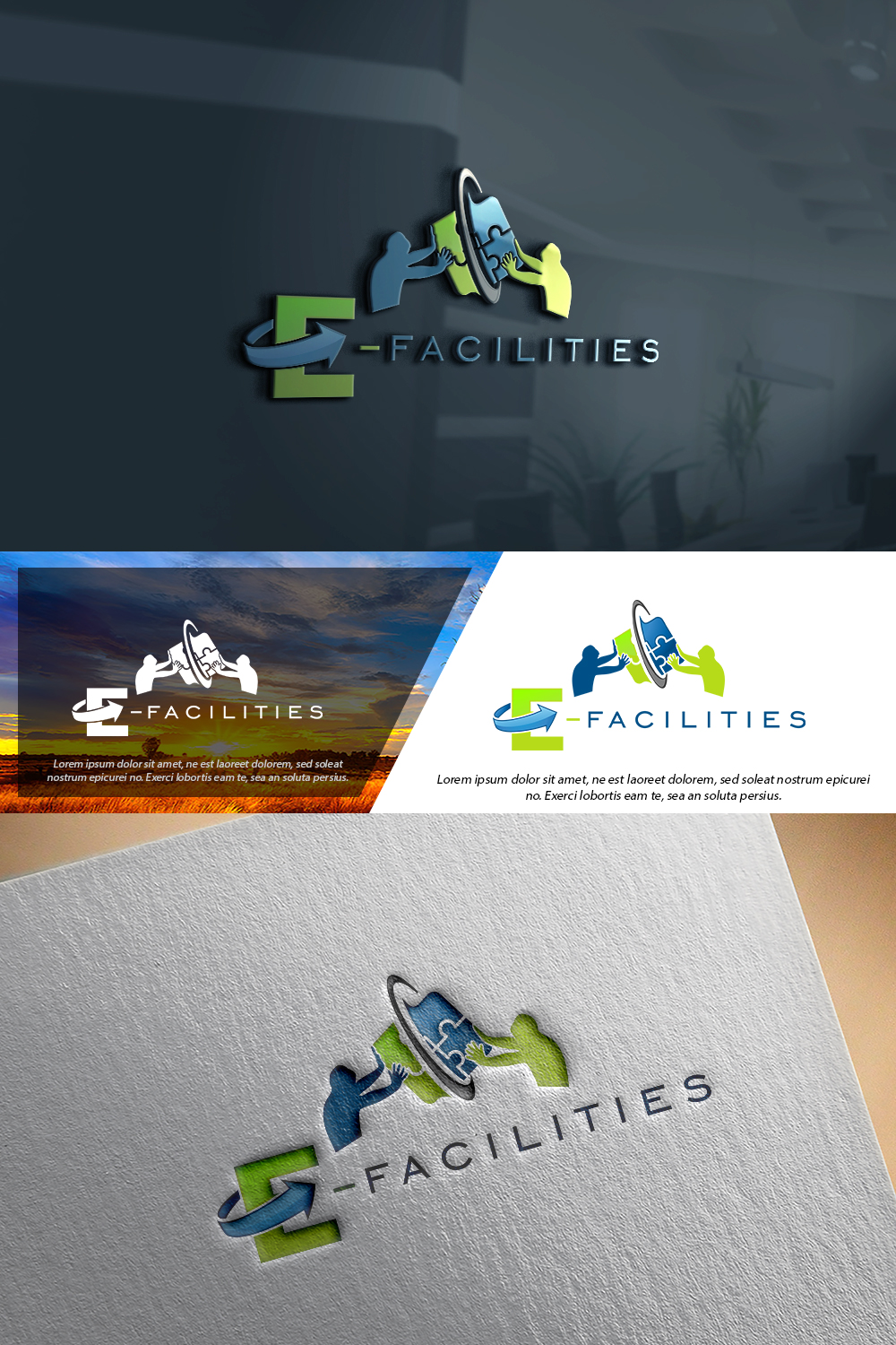 Logo Design by damian for e-facilities | Design: #15059519