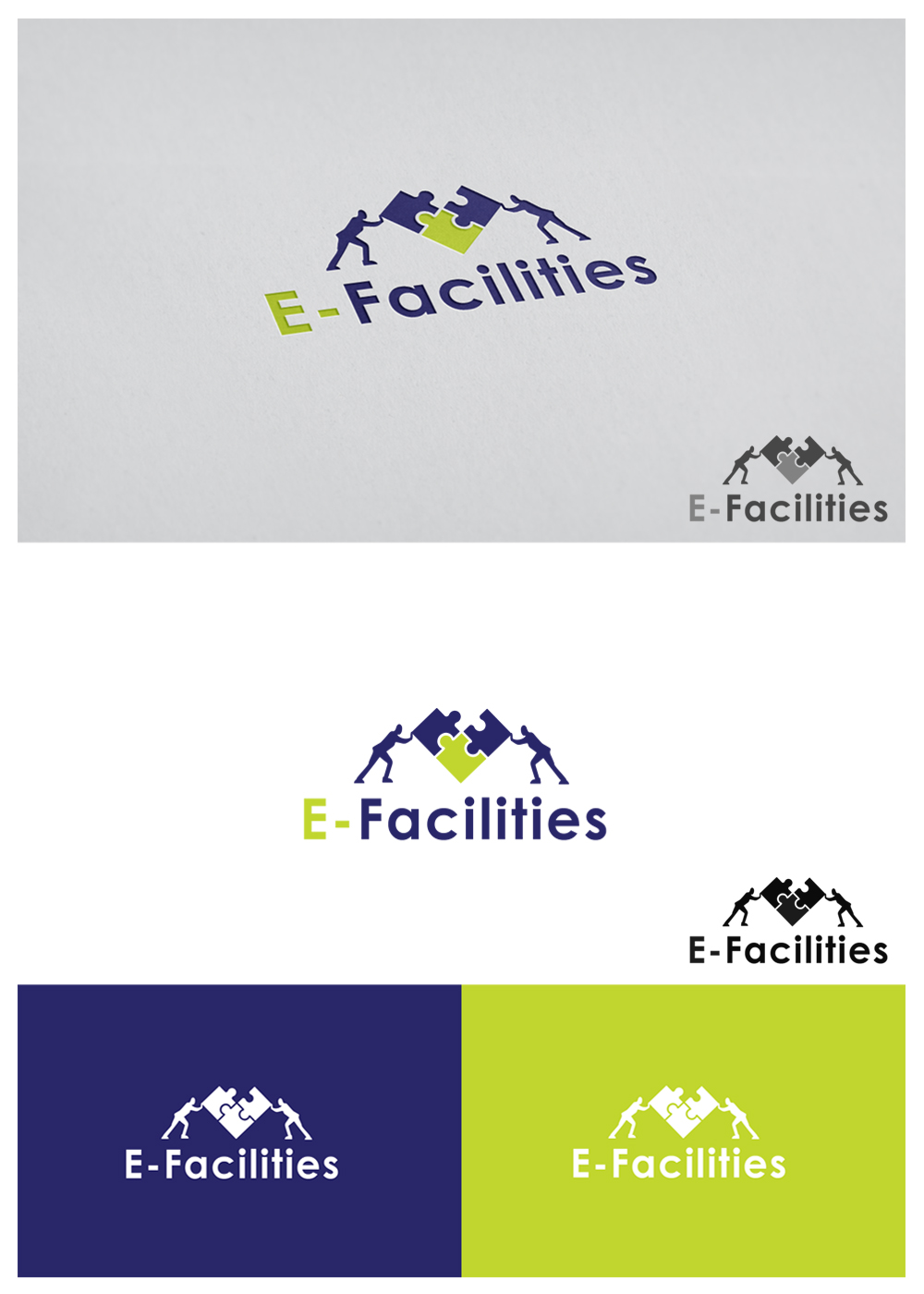 Logo Design by goranvisnjic82 for e-facilities | Design #15047812