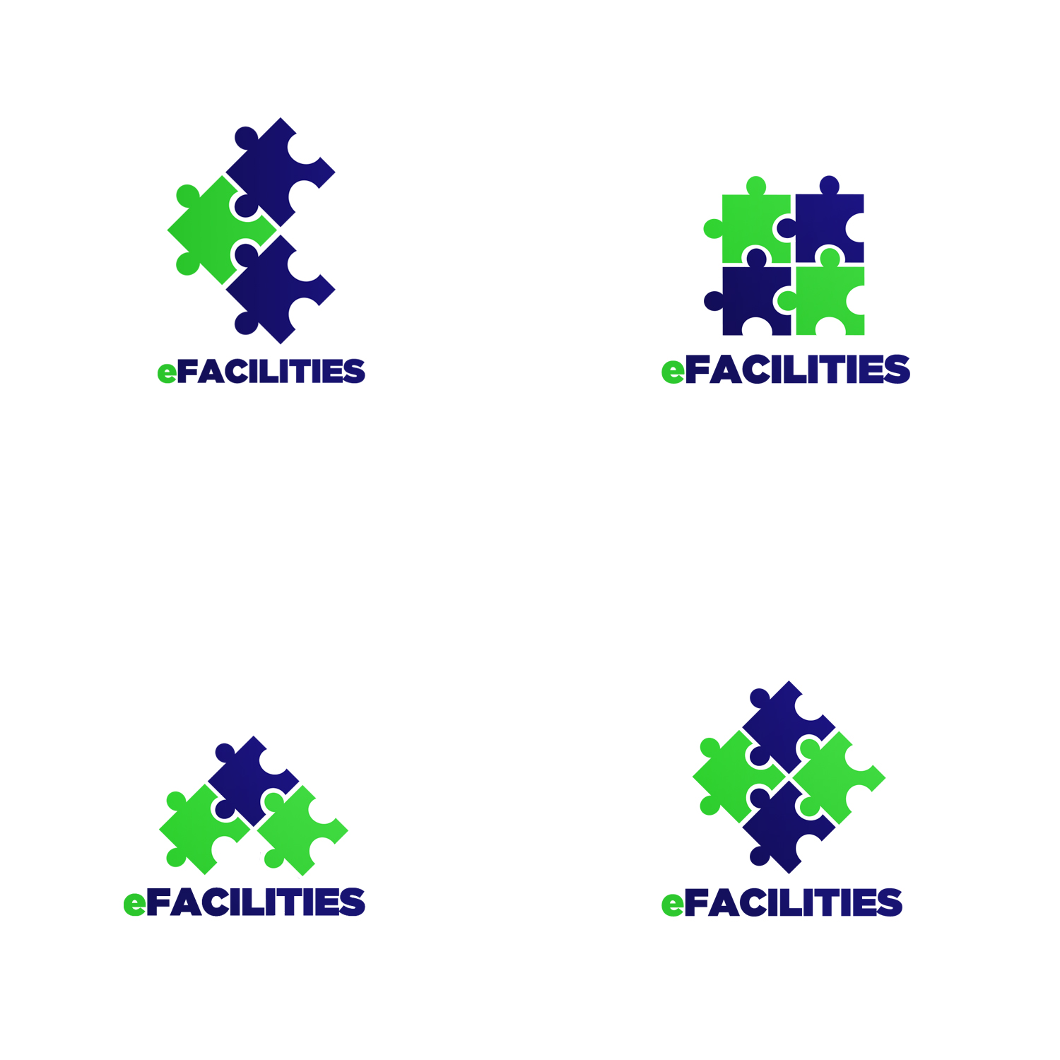 Logo Design by Gabriel Viotto for e-facilities | Design #15086049