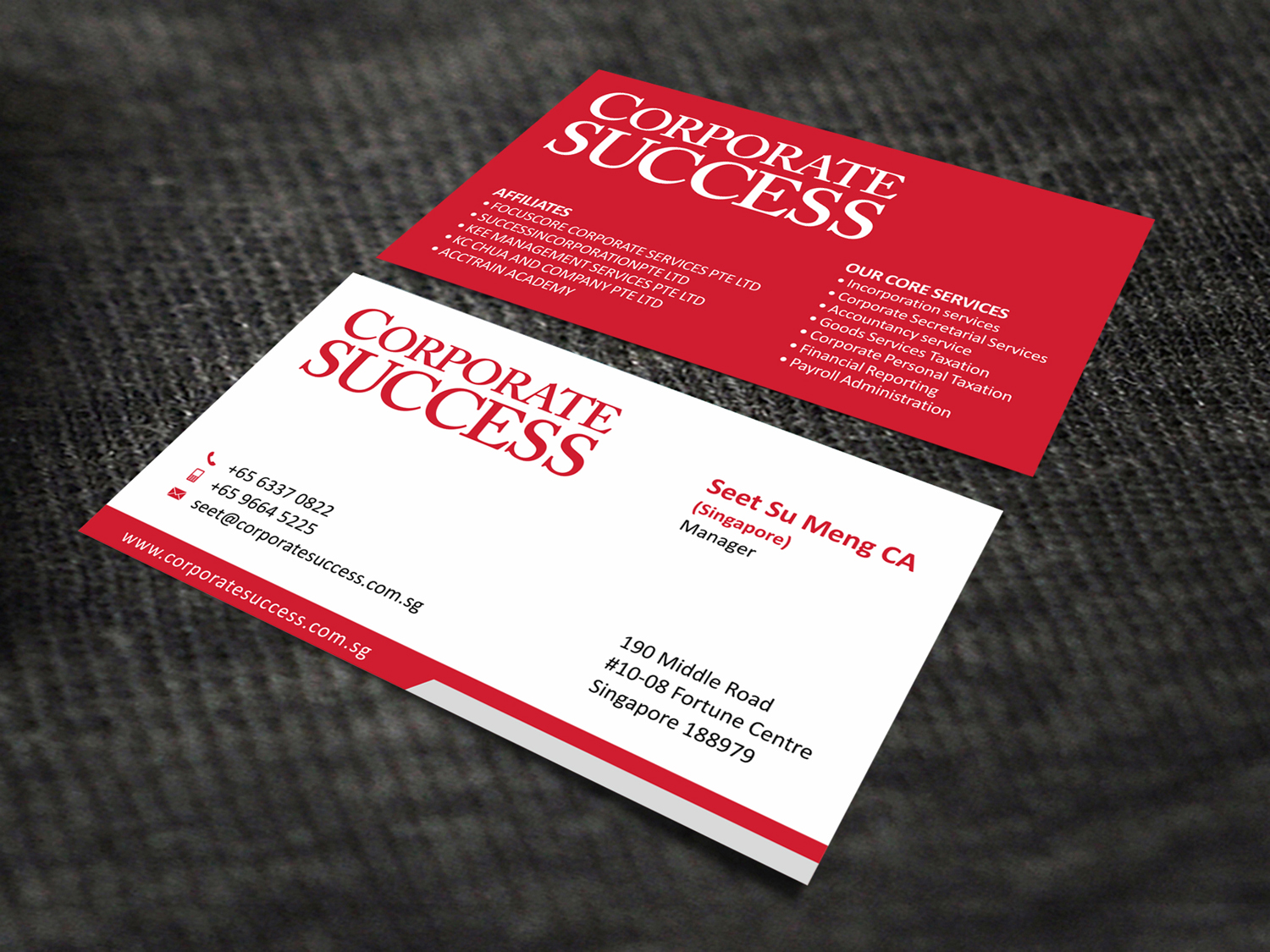 Diseño de Tarjeta de Presentación por SKYdesign para este proyecto | Diseño #15085240