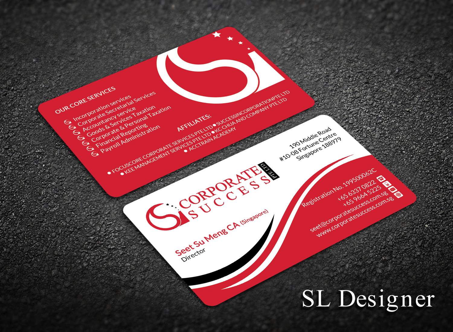 Business Card Design by SL Designer for this project | Design #15034956