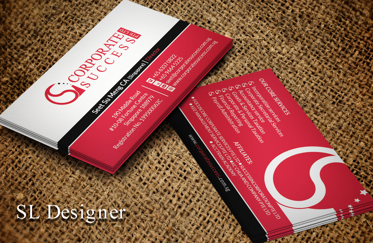 Business Card Design by SL Designer for this project | Design #15035022
