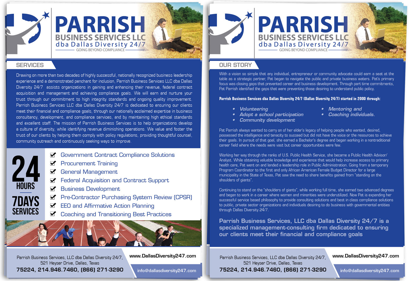 Flyer Design by UrbainFX for Dallas Diversity 24/7 | Design #15046155