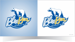 Blue Bear Restaurant&Bar | Logo Design by r-toha