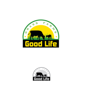 Logo Design by emptyboxgraphics for Good life grass farms llc | Design: #15097827
