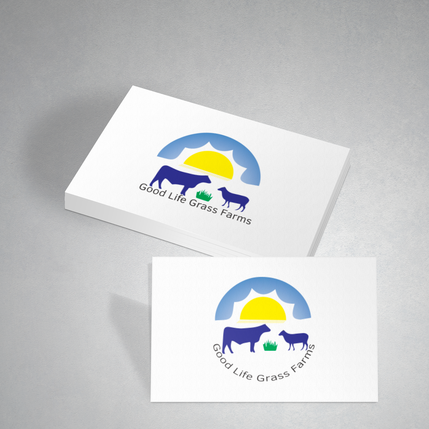 Logo Design by eubullete for Good life grass farms llc | Design #15053931