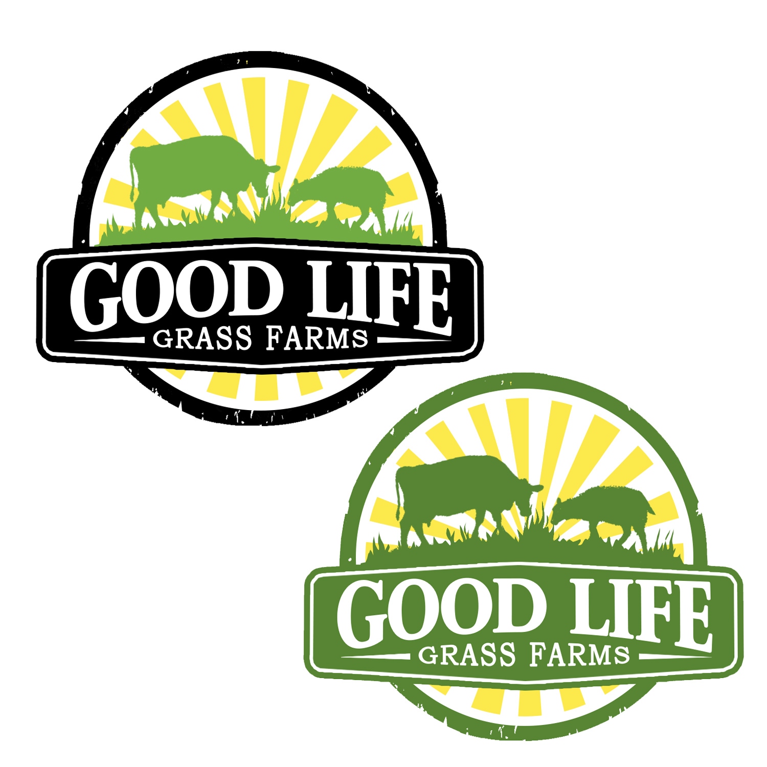 Logo Design by DesignsMix for Good life grass farms llc | Design: #15054329