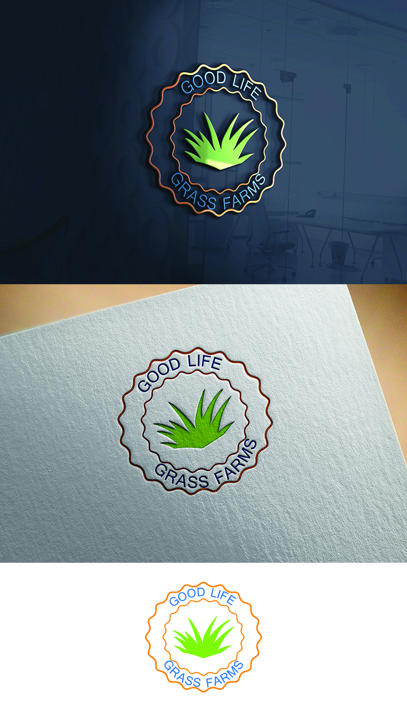 Logo Design by supercreative for Good life grass farms llc | Design #15054138