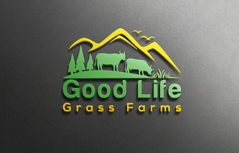 Logo Design by rocklee for Good life grass farms llc | Design #15087243