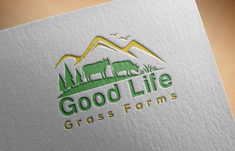Logo Design by rocklee for Good life grass farms llc | Design #15087245
