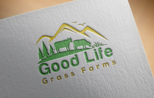Logo Design by rocklee for Good life grass farms llc | Design: #15087245