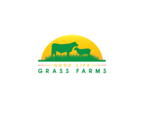 Logo Design by A S design @ for Good life grass farms llc | Design: #15054288