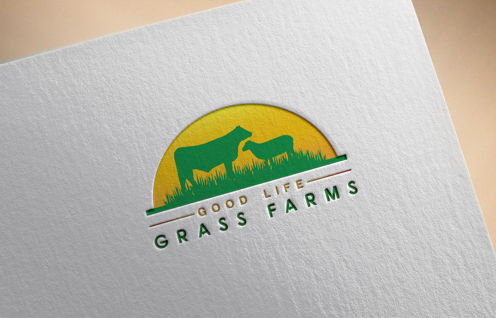 Logo Design by A S design @ for Good life grass farms llc | Design #15054289