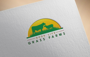 Logo Design by A S design @ for Good life grass farms llc | Design: #15054289