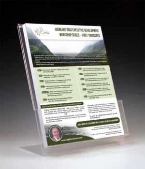 Highland Ross Executive Development Workshop Series 