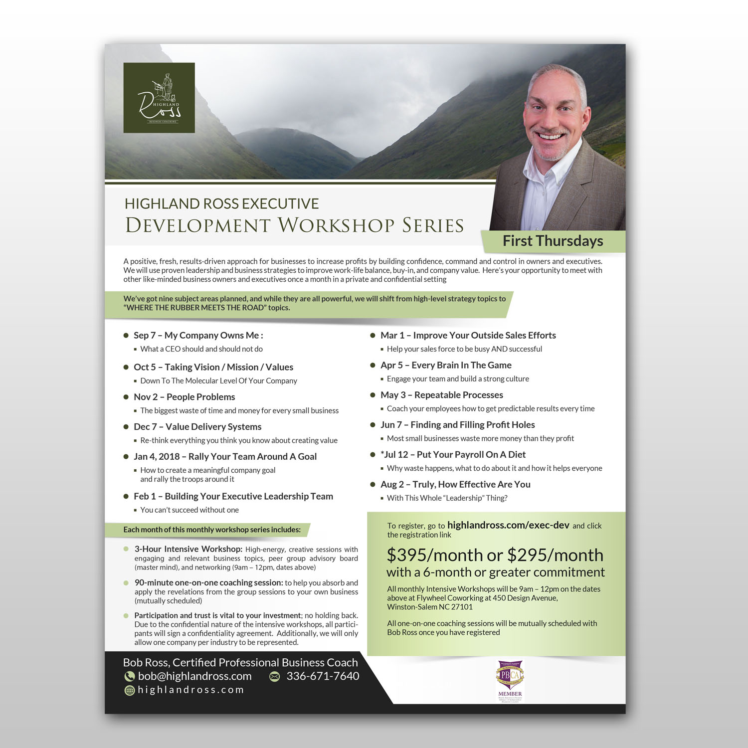 Flyer Design by debdesign for Highland Ross | Design #15064481
