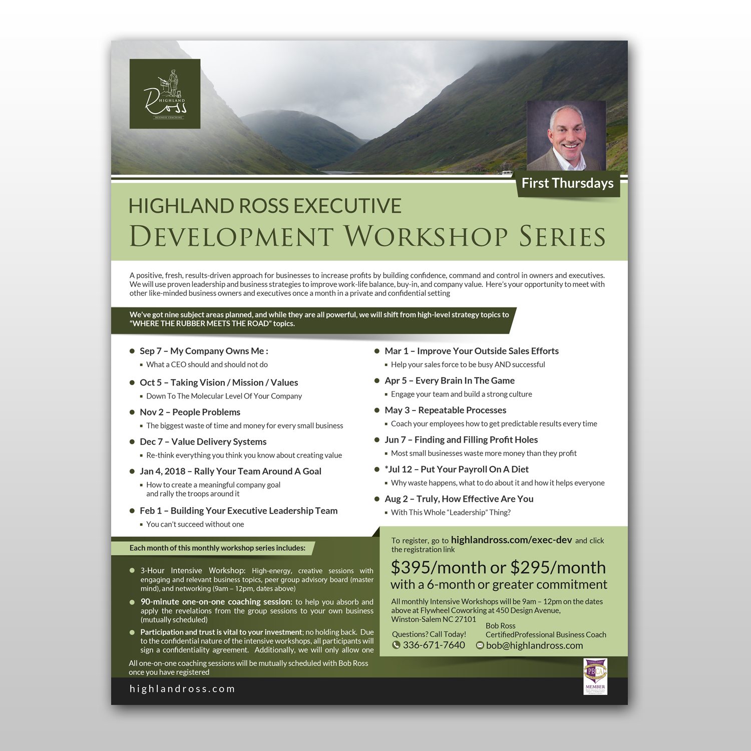 Flyer Design by debdesign for Highland Ross | Design #15064487