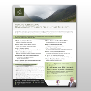 Flyer Design by debdesign for Highland Ross | Design: #15065517
