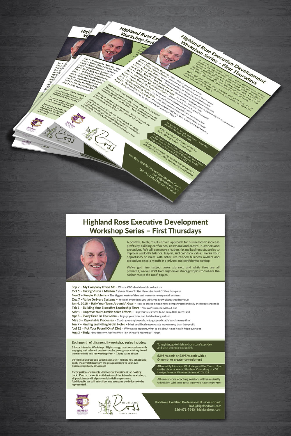 Diseño de Flyer por Deziners Zone para Highland Ross | Diseño #15065605