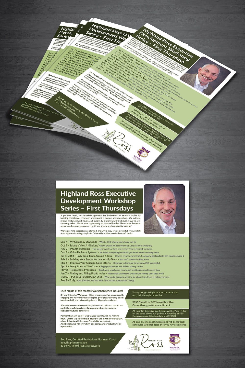 Flyer Design by Deziners Zone for Highland Ross | Design #15065606