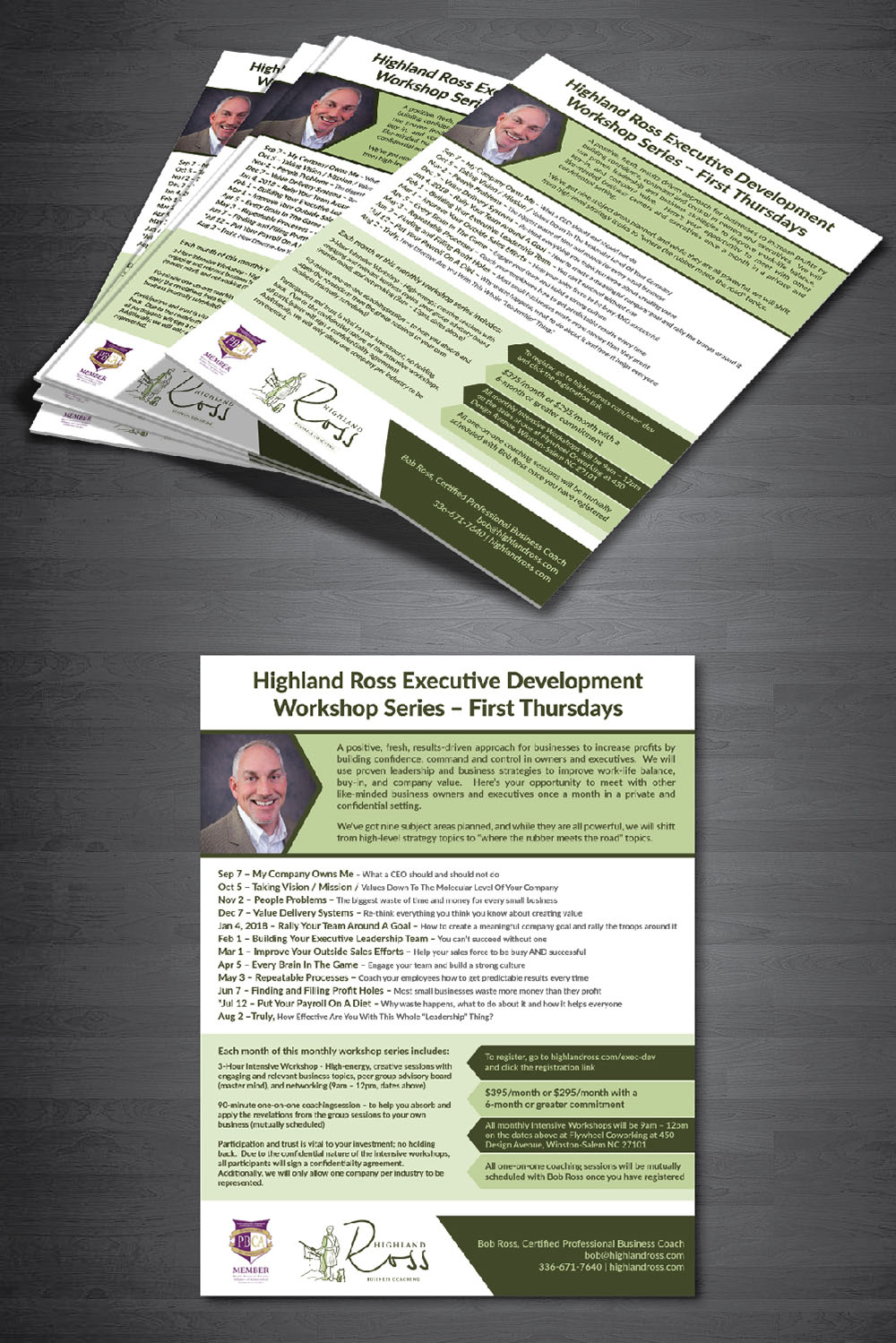Diseño de Flyer por Deziners Zone para Highland Ross | Diseño #15072149