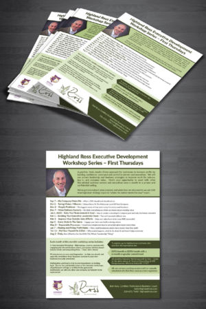Flyer Design by Deziners Zone for Highland Ross | Design: #15072149