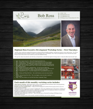 Flyer Design by ecorokerz for Highland Ross | Design: #15062383