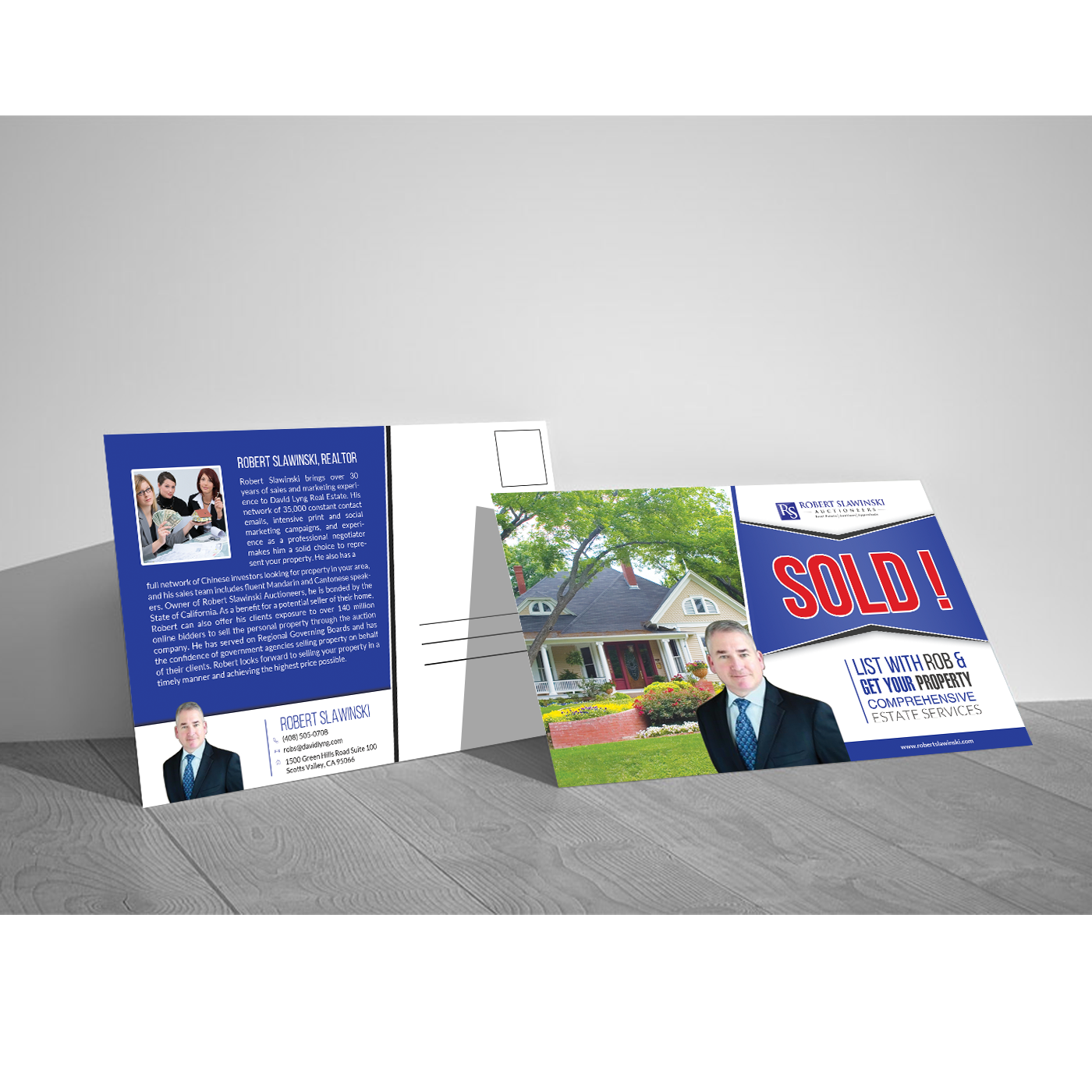 Postcard Design by creative.bugs for this project | Design #15049918