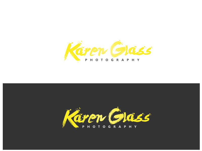 Diseño de Logo por amboge para Karen Glass Photography | Diseño #15037275
