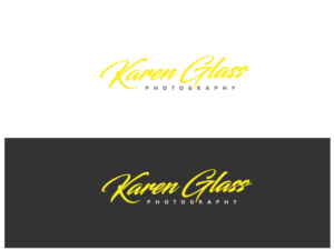 Diseño de Logo por amboge para Karen Glass Photography | Diseño: #15037276