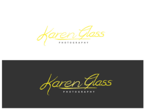 Diseño de Logo por amboge para Karen Glass Photography | Diseño: #15037277
