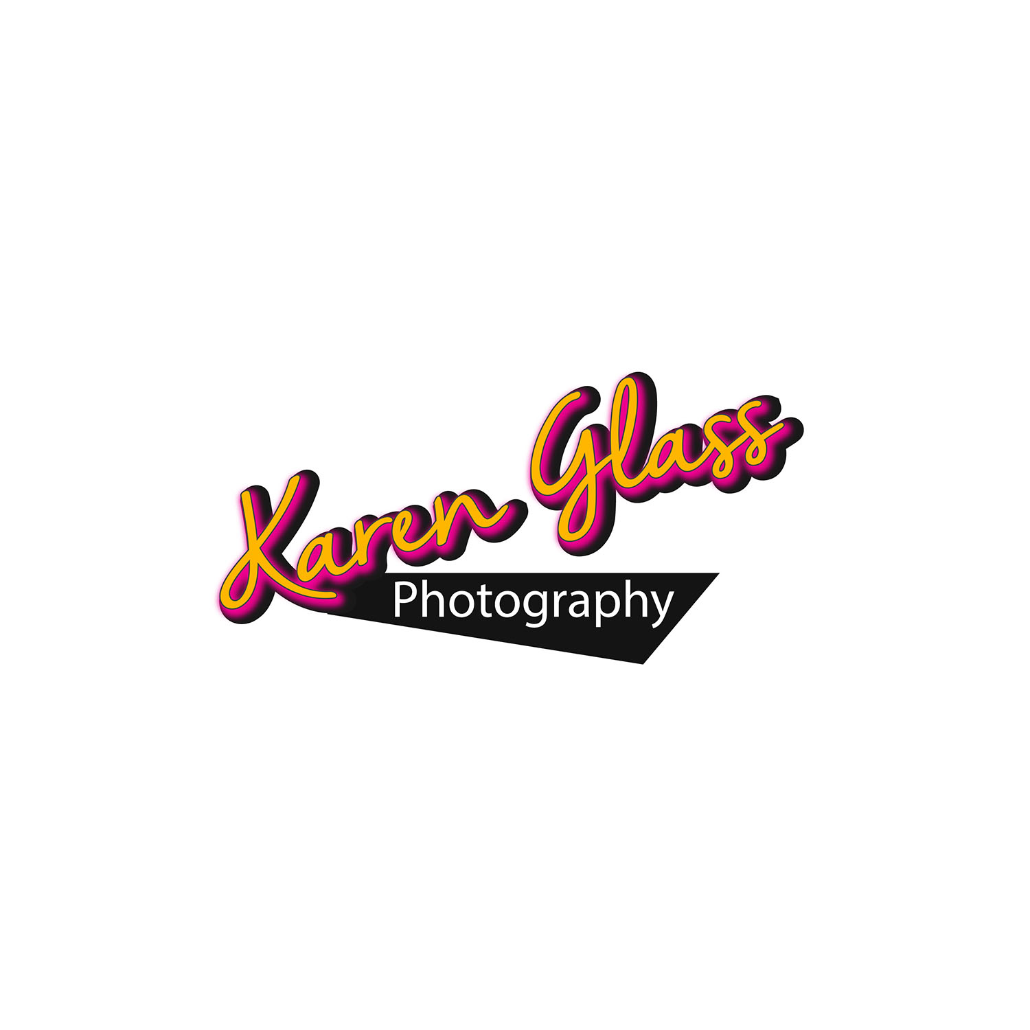 Diseño de Logo por M6G para Karen Glass Photography | Diseño #15107793
