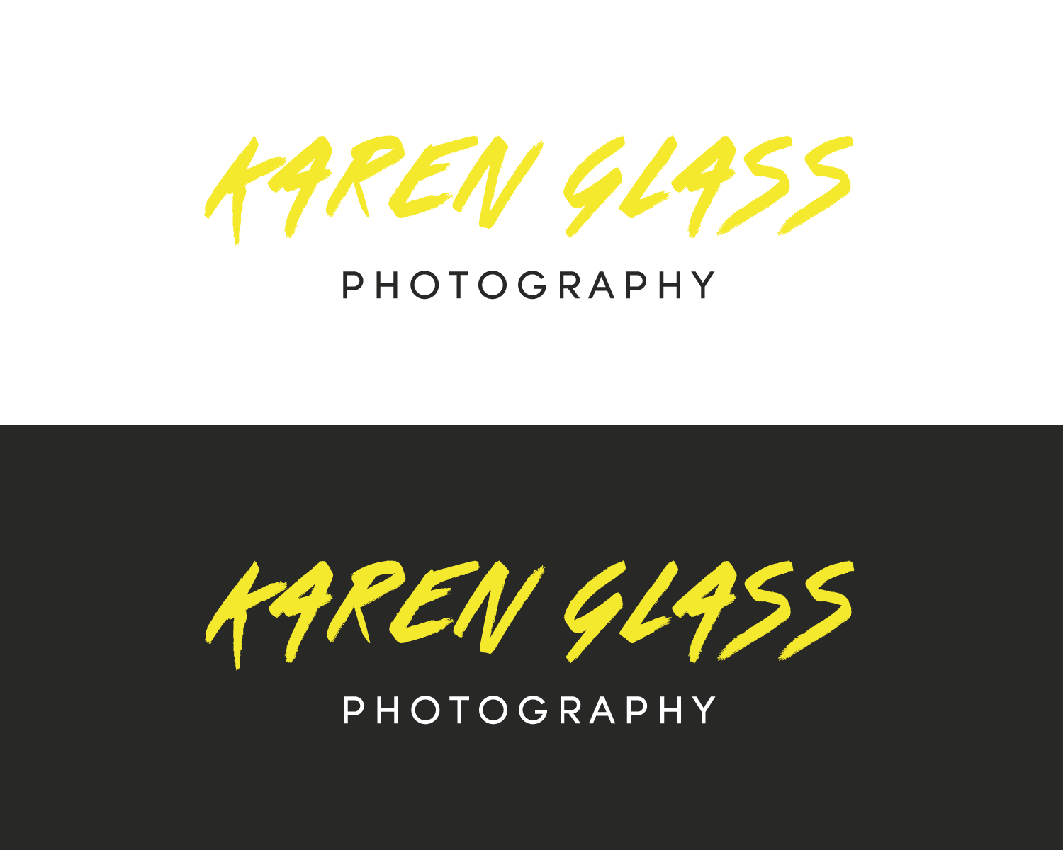 Diseño de Logo por AlexMorisseau para Karen Glass Photography | Diseño #15069882