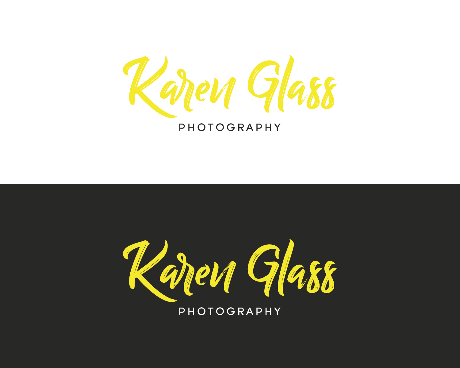 Logo Design by AlexMorisseau for Karen Glass Photography | Design #15069883