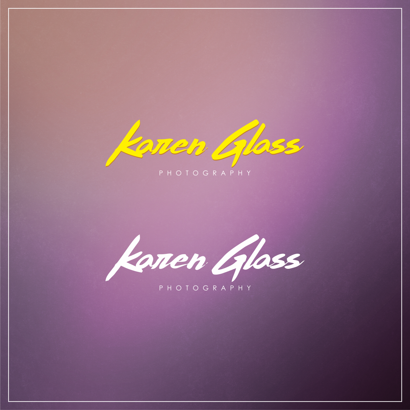 Logo Design by Gree™ for Karen Glass Photography | Design: #15044924