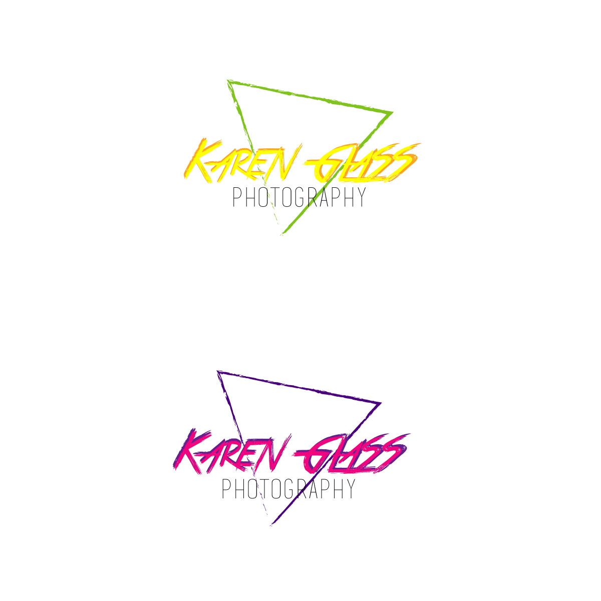 Logo Design by christine_branz for Karen Glass Photography | Design #15085759
